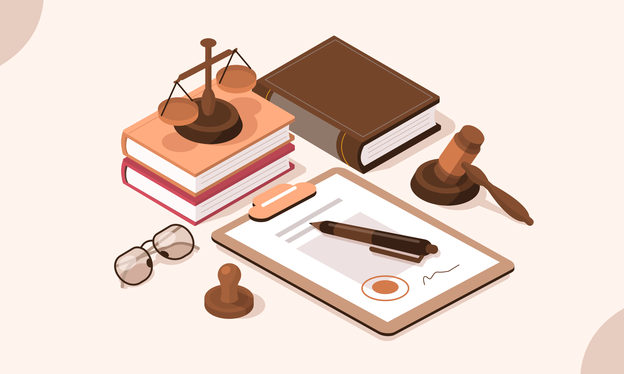Various objects related to law and compliance